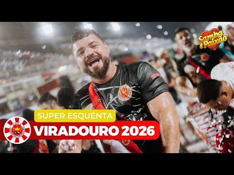 Super Esquenta Bateria Furacão Vermelho e Branco | Viradouro (4K)