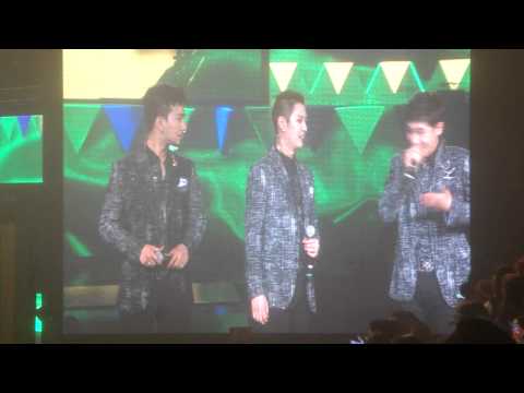 140607 [Fancam] Music Bank in Brazil - MBLAQ Talking