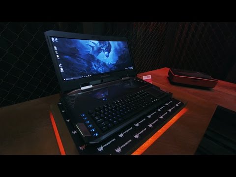 Первый в мире игровой ноутбук с изогнутым экраном — Acer Predator 21X