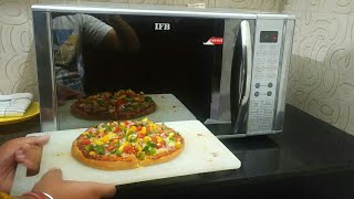 How to make pizza in IFB microwave with convection  mode