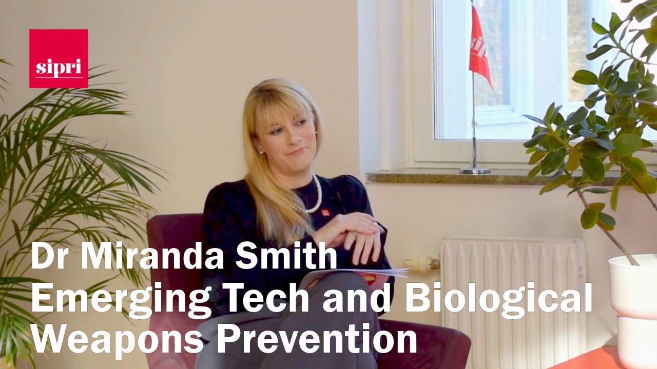 Dr Miranda Smith on how emerging technologies can help prevent biological weapons proliferation