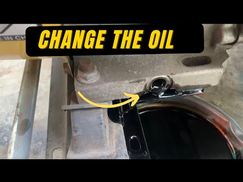 CHANGE OIL FOR YOUR GENERATOR - HOW TO