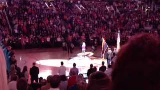Brooke White's First Nation Anthem at Suns Opener