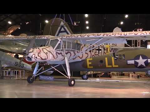 Time Lapse-Aircraft Moves WWII Gallery-Making Room for the Memphis Belle