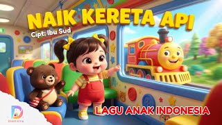 Download lagu 🎵 Ride the Train Tut Tut Tut! | Indonesian Children's Song | Kiya's Diary | Cheerful 3D Animation mp3