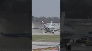 F-18 Super Hornet Afterburner Takeoff