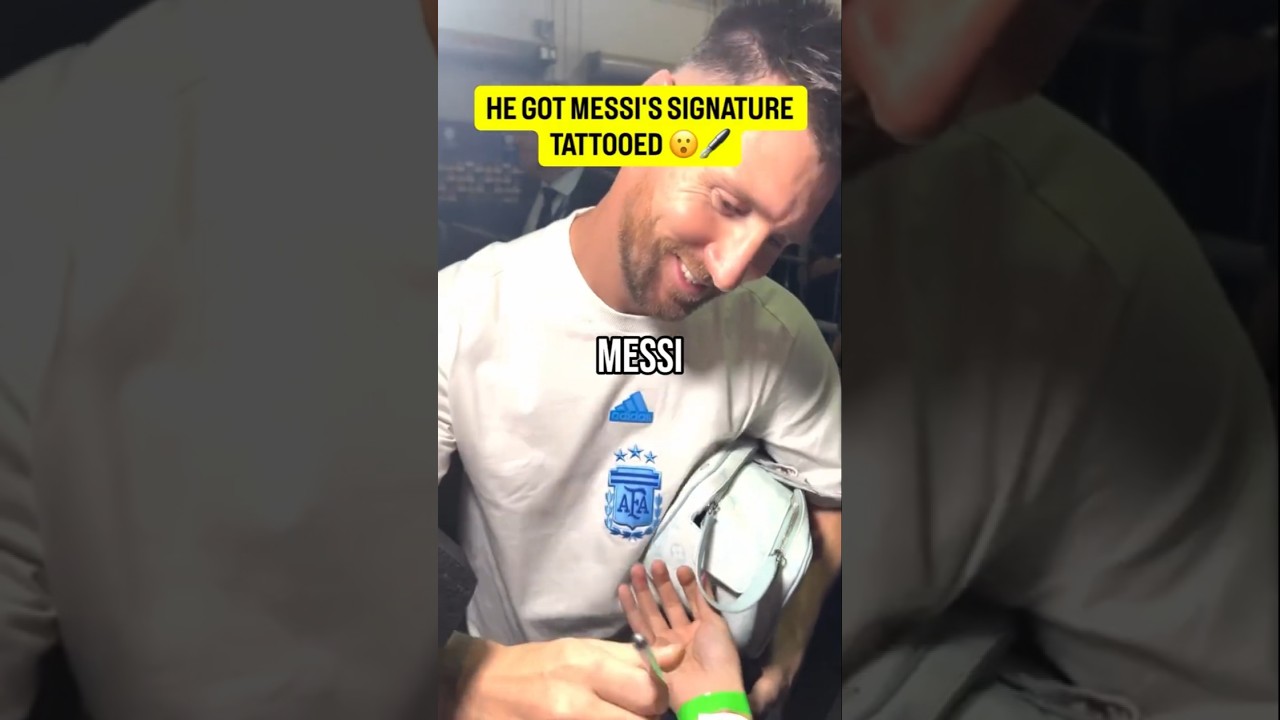 He Got Messi to Sign His HAND… Then Did This 😳
