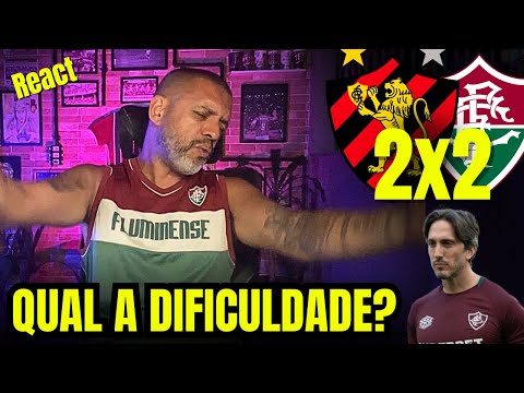 React melhores momentos Sport 2x2 Fluminense | Contra o lanterna e me faz isso? 