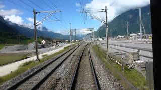 preview picture of video 'Gotthard Railway Switzerland, Train-end Views,  Part 2'