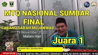 Download lagu H. ABDULLAH FIKRI | 1ST PLACE IN THE FINAL OF THE 28TH NATIONAL MTQ 2020 mp3