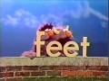Sesame Street Two Headed Monster And The Word FEET