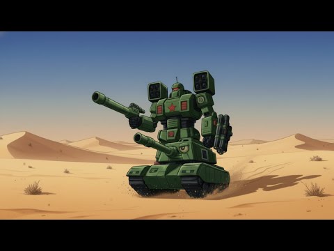 TANK CARTOON - TANK BATTLE - TANK WARRIOR - TANK ROBOT - TANK TOP - TANK ANIMATION - TANK PHASE 13