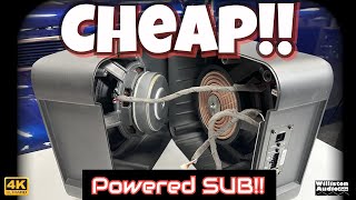 How BAD is this $129 Powered Subwoofer? Rockville Ground Pounder