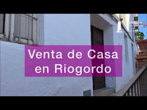 Venta de casa a reformar en Riogordo