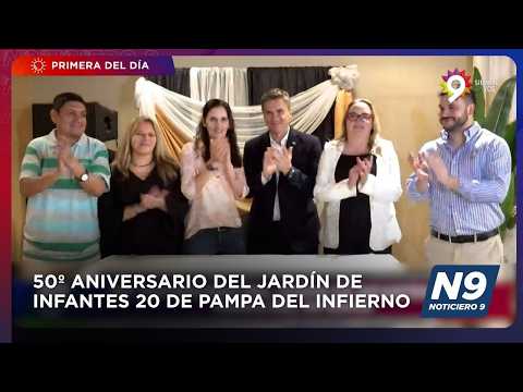 50º Aniversario Del Jardín De Infantes 20 De Pampa Del Infierno