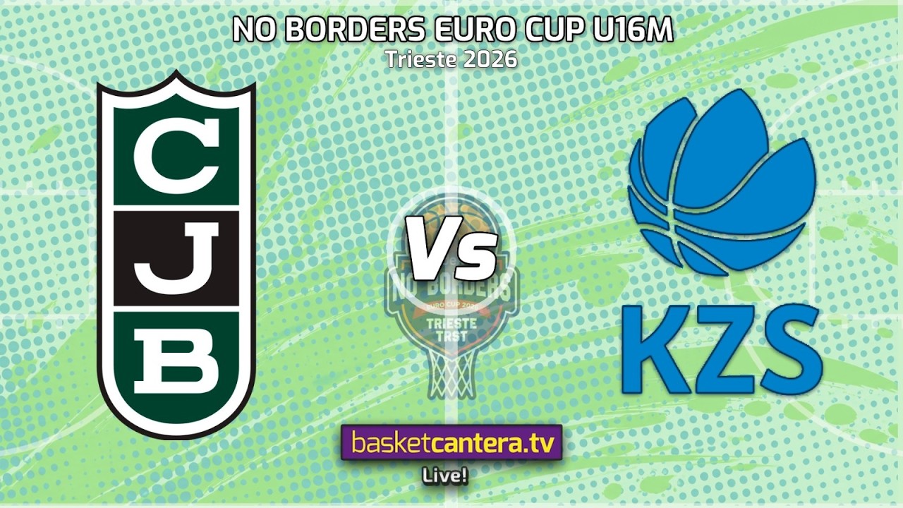 #U16M.  JOVENTUT BADALONA vs NATIONAL TEAM SLOVENIA.- 3/4 p. Euro Cup U16 NO BORDERS Trieste 2026