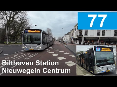 U-OV lijn 77: Station Bilthoven - Nieuwegein City | Qbuzz Utrecht | Qbuzz 4160 | 2025