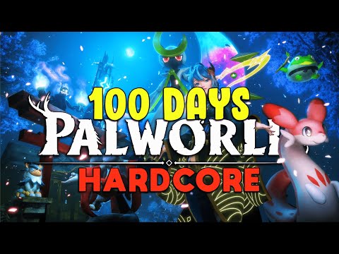 I SPENT 100 DAYS IN *HARDCORE* PALWORLD.. Here's What Happened! (Full Movie)
