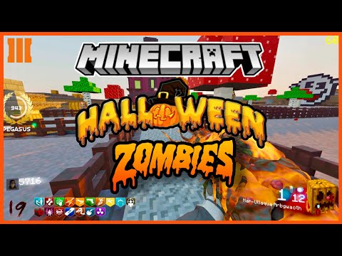 Minecraft Halloween- BO3 Custom Zombies Map (Pegasus Mod)