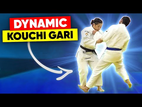 Anzu Yamamoto Demonstrates a Powerful Kouchi Gari