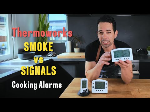 Thermoworks Smoke vs Thermoworks Signals Thermometer Cooking Alarms - Which is for You?
