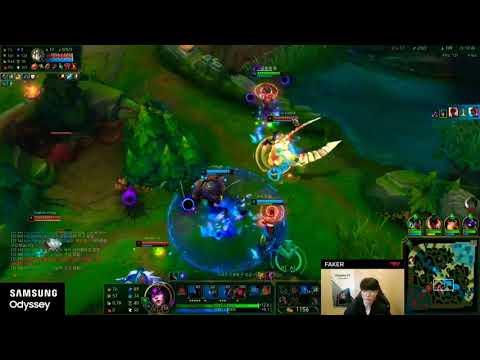 FAKER 4 MAN SYNDRA STUN || T1 FAKER || LEAGUE OF LEGENDS