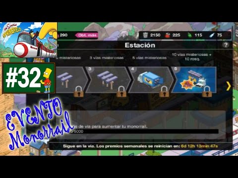 Los Simpson Springfield "Monorrail: Cap. 32 - 21 vías misteriosas y 10 rosquillas" por Tony