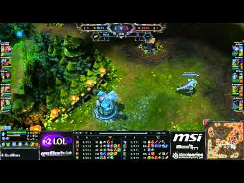 Dreamhack Qualifiers Day 3: Absolute Legends vs Na'Vi Upper Bracket Game 1