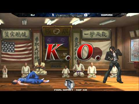 Final Impact Day 2 - KOFXIII - SJ vs Dorian