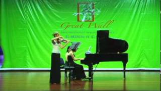 Marina Chiche plays Strauss Sonata in E Flat, 3rd Movement