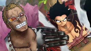 Gameplay - Luffy Gear Fourth vs. Do Flamingo