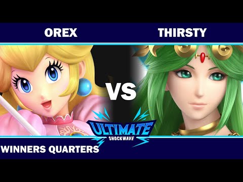 USW 140 - Winners Quarters - DRiP | Orex (Peach) VS Thirsty (Palutena) - SSBU Ultimate