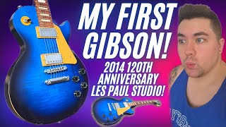 Video thumbnail for LET'S TALK ABOUT AND PLAY MY 2014 GIBSON 120TH ANNIVERSARY LES PAUL STUDIO by DenDenBMX