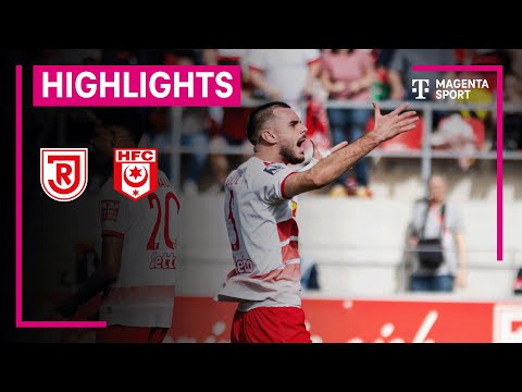 SSV Jahn Regensburg - Hallescher FC | Highlights 3. Liga | MAGENTA SPORT