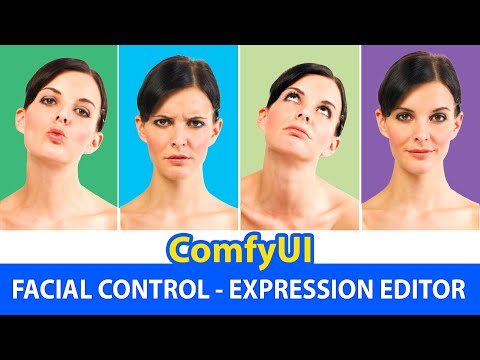 ComfyUI - Easily Change the Expressions of Generated Portraits