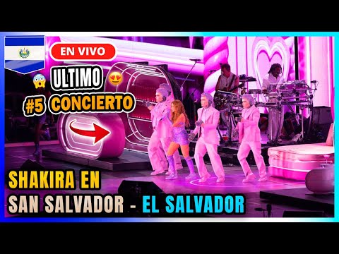 Último Concierto de Shakira en El Salvador