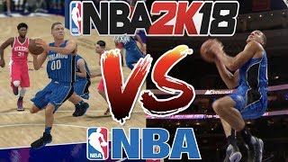 FLASHIEST DUNKS IN NBA HISTORY RECREATED IN NBA 2K18