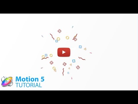 Apple Motion 5 Tutorial: Logo Reveal with Confetti