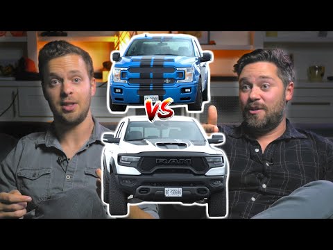 Why We Prefer The RAM TRX Over The F-150 Shelby Super Snake