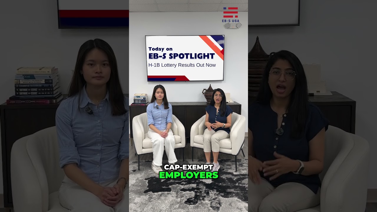 H-1B Lottery Not Selected? Explore EB-5 as Your Path to a U.S. Green Card!