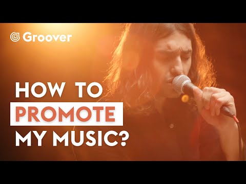 How to promote my music? With Groover 🎧 🇬🇧 🇺🇸