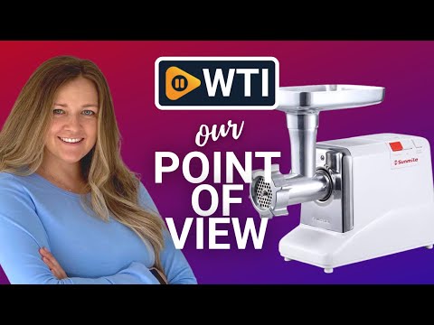 Sunmile Electric Meat Grinder - WTI product video review