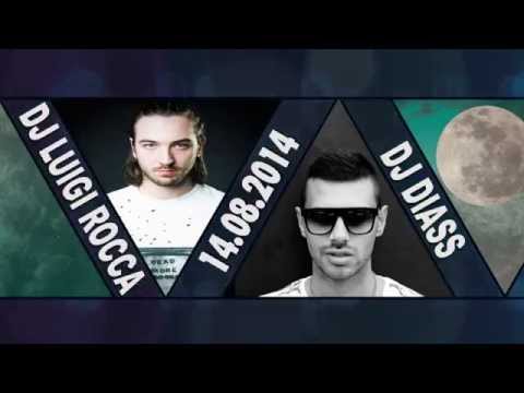 LUIGI ROCCA, Dj Diass @ DANCE CENTER MANIA 14 AUGUST 2014