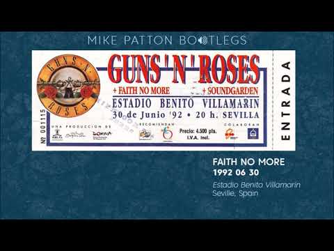 1992/06/30 Faith No More - Estadio Benito Villamarin, Seville, Spain