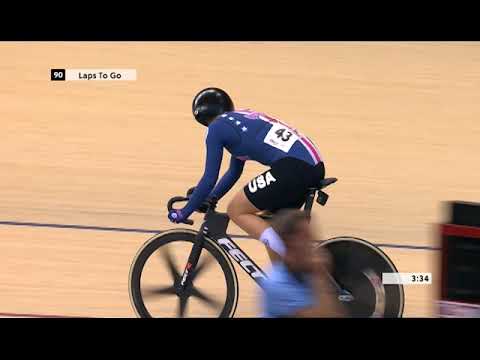 Women's Points Race Final - 2019/20 UCI Track Cycling World Cup I Minsk