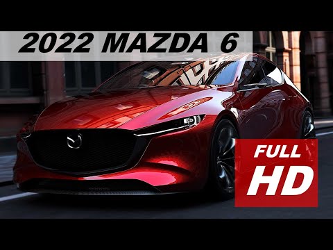 2022 MAZDA 6 SUPER RED SKYACTIVE HAS REVEALED THE INLINE BEST SIX-CYLINDER ENGINE