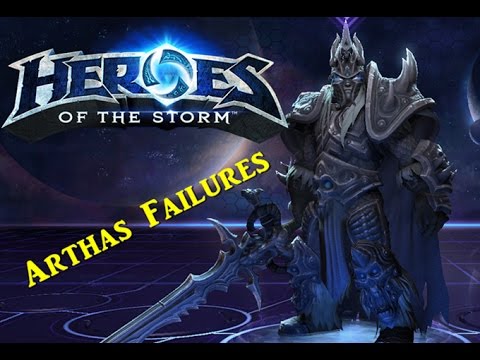 ☀ HOTS Quick Match - Worst Arthas EU - (Gameplay)