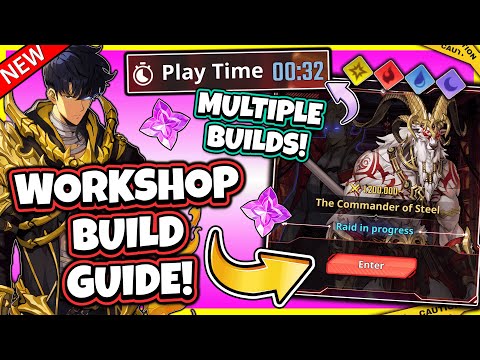32 SEC CLEAR! Workshop of Brilliant Light Valtair BEST Build Guide! [Solo Leveling: Arise]