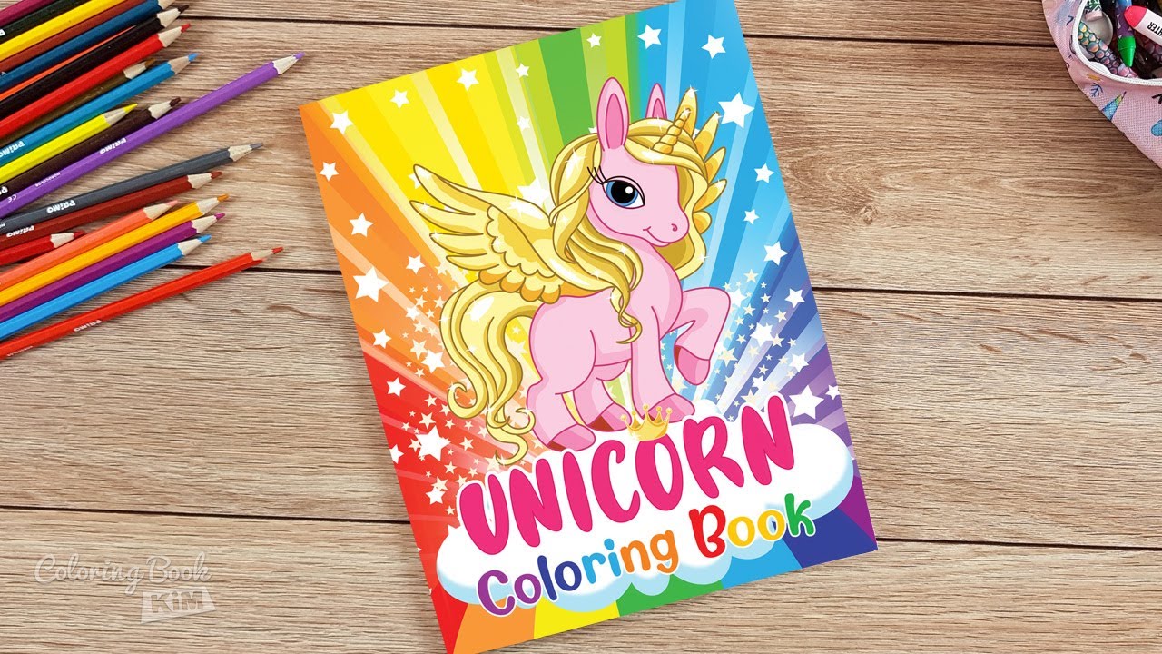 Unicorn Coloring Book Cute Unicorns for Coloring for Kids