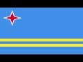Bandera e Himno de Aruba (Paises Bajos) - Flag and ...